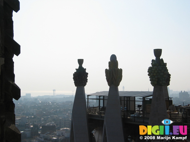 20741 Fruit and view to Torre Sant Sebastia